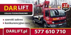 USŁUGI PODNOŚNIKIEM KOSZOWYM Dar-lift Dariusz Klima
